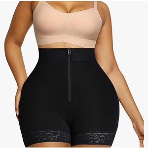 SHAPELLX Butt Lifter Shapewear Tummy Control Shorts For Women Waist Cincher With Hook Zipper Closure Body Shaper Wear
Size XL