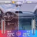 Windshield Sunshade for Mazda CX-30 2020-2026 Accessories Front Window Sun Shade Foldable Reflective Sun Visor Custom Sunscreen UV Blocker Privacy Protector HeatShield Keeps Your Vehicle Cool