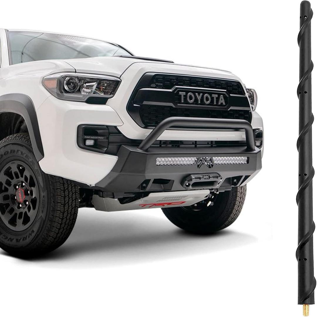 BASIKER 13 Inch Antenna for Toyota Tundra Tacoma 1995-2025, Toyota Tundra Tacoma Accessories, FJ Cruiser Antenna Replacement Upgrade Car AM FM Radio Reception