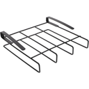 Housoutil Stainless Steel Under Cabinet Cutting Board Holder, One-Layer Chopping Board Holder, Space-Saving Rack for Countertop and Cabinet Door Storage