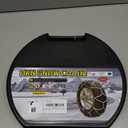 Auto Tightening Snow Chains Tire Chains For Cars Suv Pickup Trucks - Auto Tightening 1 Min Quick Fit AND Easy Installation, Reusable Universal Emergency Traction Snow Chains - Set of 2HKN150