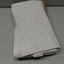 MIULEE 100% Blackout Linen Curtains for Bedroom, Ivory Solid Luxury Decor Thermal Insulation Room Darkening Drapes for Living Room Nursery Back Tab Rod Pocket 42 x 84 Inches, 2 Panels