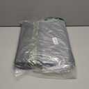 ALASDO Storage Ottoman Footrest Stool Small Ottoman with Storage Foldable Ottomans Foot Rest Footstool Bench for Living Room 17x13x13inches Grey