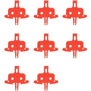LESHOW 8PCS Hydraulic Bicycle Brake Pads Spacer - Disc Brake Pad Spreader Cycling Repair Tool for MTB & Road Bike