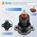 GP76851 Mixer Cap and GP500520 Pressure Balancing Unit, Compatible with Kohler GP77759 Mixer Cap, Shower Cartridge Replacement Valve Repair Kit, for Rite-Temp and 1/2" Shower Valve