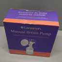 Lansinoh Manual Breast Pump, Hand Pump with Comfortable Flange, Includes 5oz Baby Bottle with Slow Flow Nipple, Breastfeeding Essentials