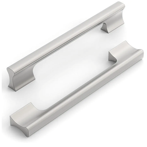 10 Pack 6.3 Inch(160mm) Kitchen Cabinet Handles Brushed Satin Nickel Cabinet Pulls Kitchen Cabinet Hardware Drawer Pulls for Cupboard Wardrobe