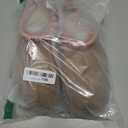 Women's Slippers Platform Mini Boots Short Ankle Boot Fur Fleece Lined House slippers Anti-Slip Boot For Outdoor (7, Brown)