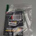 Toyota Logo Adhesive Vinyl Decals - Fun Toyota Stickers for Car, Laptop, or Water Bottle, 1 Pack (2 Count) (Black)