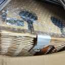 Wicker Picnic Basket for 4 with Wine Table - Stripe