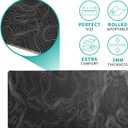 Topographic Contour Extended Big Mouse Pad Large,Gaming Mouse Pad Desk Pad,27.6x11.8 Inch Long Computer Keyboard Mouse Mat Mousepad with 3mm Non-Slip Base and Stitched Edge for Gaming and Office