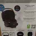 Evenflo LiteMax NXT Rear-Facing Lightweight Preemie and Infant Car Seat 3-30lbs with SensorySoothe. Easy Install with Base (Jasper Black)