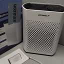 Powerful Air Purifiers for Home Large Room Up to 2400 Ft with Air Quality Monitor 20dB Sleep Mode, Air Purifier for Bedroom Office Living Room HAP602 Eggshell