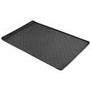 Silicone Anti-Slip Waterproof Dog Food Mat Cat Water Mats for Feeder Bowl Extra Large Cove Feeding Mat Black A S
