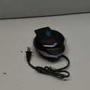 Dash Mini Maker Griddle - Compact Griddle for Creative Homemade Treats - Nonstick Surface, Quick Heat-Up System & Space-Saving Design - Black