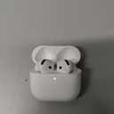 Apple AirPods 4 Wireless Earbuds, Bluetooth Headphones, Personalized Spatial Audio, Sweat and Water Resistant, USB-C Charging Case, H2 Chip, Up to 30 Hours of Battery Life, Effortless Setup for iPhone