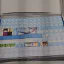 VEVOR 150 x Magnetic Building Blocks for Children, Ice Castle, Sensory Toys Montessori STEM Stacking for Birthday, Christmas, Boys, Girls 3 Years and Up