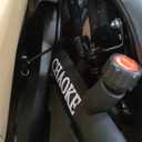 CHAOKE Exercise Bike, Quiet Adjustable Magnetic Stationary Bike for Home Cardio with App Compatible, 350LB Weight Capacity Indoor Cycling Bike with Large Seat, Dumbbell Rack, Pull Cords & LCD Display (Newly Upgraded Magnetic + App Compatible -Black Blue)