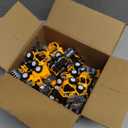 OJYUDD 24 Pcs Mini Construction Vehicles, Pull Back Engineering Vehicles, Play Figure Vehicles Toys for Birthday Party Favors, Gifts, Rewards