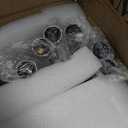 Haipinlier 8-Light Brushed Nickel Chandeliers for Dining Room, Farmhouse Light Fixtures for Kitchen, Pendant Lights for Entryway Bedroom Foyer Hall Kitchen Living Room, 36.6in, E12 (Nickle)