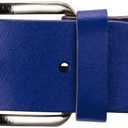 2 x WILSON Youth Elastic Baseball Belts (Blue)