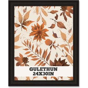 24x30 Frame, Transitional Modern Picture Frames, Vintage Photo Frame