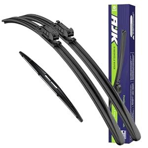 Front Windshield Wipers for GMC Yukon 2007-2013 (22"+22"+12") | All-Weather OEM Quality Automotive Replacement Wiper Blades for My Car-Front and Rear Windows