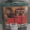 Mrrihand Christmas Tree Storage Bag, Large Artificial Christmas Tree, 9 Ft Anti-Tear Heavy-Duty 600D Oxford Cloth Christmas Tree Storage Box with Handles, Christmas Tree Storage Container (Green, 9Ft)