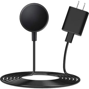 6FT Long Samsung Watch Charger Compatible for Samsung Galaxy Watch 8/8 Classic/7/6/Ultra, 6 Classic, 5/5 Pro/4/4 Classic/3/Active 2/Active 1 Wall Fast Charger, Magnetic Wireless Watc-h Charging Cable