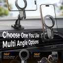 MAGIC JOHN for iPhone 17 Pro Max MagSafe Car Mount, Air Vent Phone Holder Car, [Super Magnetic] Magnetic Car Phone Mount Dash, Cell Phone Holders for Your Car Accessories fit iPhone 16 15 14 13