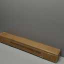 Heavy Duty Curtain Rods,1 1/4" Large Diameter Premium Nonadjustable Curtain Rod,60in/5ft Custom Window Treatment Rods with Durable Aluminum Brackets and End Caps,Dark Bronze Finish