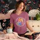 100 Days of School Shirt Teacher Happy 100th Day of School Tshirt Women Casual Teacher Life Tee Tops (Pink, XXL)