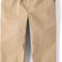 The Children's Place,Baby Boys,Stretch Straight Pull On Chino Pants,Java Hill,12 Months,18 Months