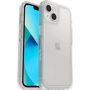 OtterBox iPhone 13 (ONLY) Symmetry Series Case - Clear, Ultra-Sleek, Wireless Charging Compatible, Raised Edges Protect Camera & Screen