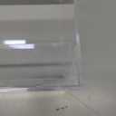 Wall Mounted Clear Acrylic Display Box, 6x6x6 Inches, Cube for Collectibles, Memorabilia