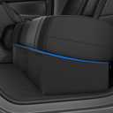 Under Seat Storage Bag Fit for Dodge Ram 1500 Accessories Crew Cab(New Body Style) 2019-2023 2024 2025 2026 Underseat Storage Box Tool Organizer Truck Crew Cab(Black)
