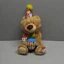 GUND Happy Birthday Teddy Bear Bear Animated Plush Toy, Glow-in-The-Dark Singing Stuffed Animal, Brown, 10