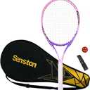 Senston 19" 23" 25" Kids Junior Tennis Racquet for Kids Children Boys Girls Tennis Rackets with Racket Cover