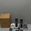 AT&T BL102-3 DECT 6.0 3-Handset Cordless Phone for Home with Answering Machine, Call Blocking, Caller ID Announcer, Audio Assist, Intercom, and Unsurpassed Range, Silver/Black