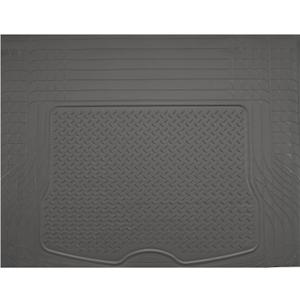 PIC AUTO Heavy Duty Cargo Liner, Trimmable All-Weather Rubber Trunk Mat for Cars, SUVs, Vans & Trucks, Anti-Slip Backing, Durable Protection, Large, Gray