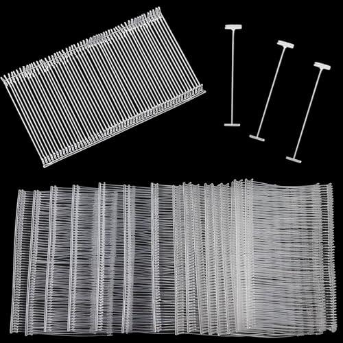 5000 Pcs Tag Gun Refills 2-Inch Standard Tagging Gun Fasteners,Clothing Tags Barbs Attachments,Clear Plastic Garment Tag Refills,Barbs Fasteners for Clothes Fabric Crafting
