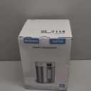 Humidifiers for Bedroom Large Room Baby, 4L Ultrasonic Cool Mist Humidifier, 304 Stainless Steel humidifiers, Auto Humidity Control, Humidity Display, Night Light, Quiet, Timer, Aromatherapy