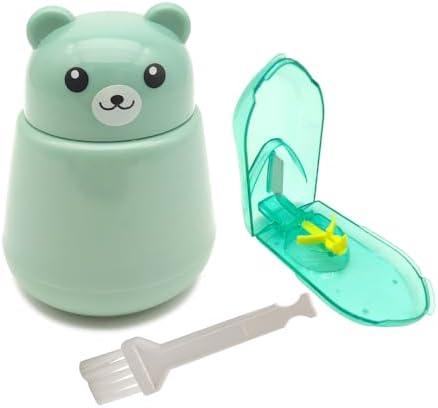 CoaGu 2-Pack Pill Crusher and Cutter Grinder | Effortlessly Crush Small or Large Pills into Fine Powder | Easy Cleaning | Green