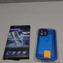 SPORTLINK iPhone 13 Pro Max Waterproof Case - Full Body Heavy Duty Protection with Screen Protector, Shockproof, 6.7" - Blue