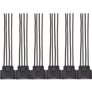 Ignition Coil Connector Wire Harness 90980-11885 Set of 6 Fit for Toyota Sienna Highlander Tacoma Avalon Camry Solara Tundra 4Runner RAV4 Venza FJ Cruiser 2000-2017,Lexus 1999-2017 3.3L 3.5L 4.0L V6