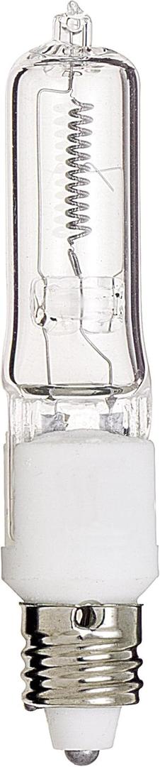 Satco S3198 130V 50-Watt T4 E11 Base Light Bulb, Clear