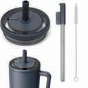 Tumbler Lid Replacement Compatible with BruMate Era 40 oz Tumbler with Handle, Leak-Proof Splash Resistant Tumbler Lid Top Cover, Water Bottle Replacement Lid Compatible with BruMate Era Cup