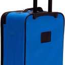 Rockland Journey Softside Upright Luggage Set,Expandable, Blue, 4-Piece (14/19/24/28)