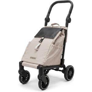 Foldeavor Stroller-Grade Foldable Shopping Utility Trolley