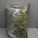 nunubaby Washable Pee Pads for Dogs, Stylish, Non-Slip and Leak-Proof Pee Pads. Reusable Potty Pads for Dogs for Crates and Floors.(Green/Multi, 24" x36" )